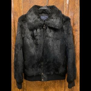 AUTHENTIC VINTAGE VERSACE FUR JACKET